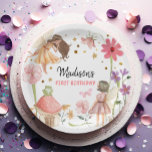 Fairy Party Enchanted Forest Garden Fairy Birthday Pappteller<br><div class="desc">Filzserien aus gezaubertem Fairy Forest-Papier für Ihre perfekte Feier.</div>