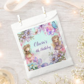 Fairy Party Garden Fairy Birthday Favor Bag Geschenktütchen (Ausgeschnitten)