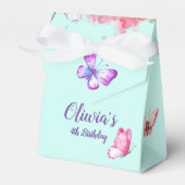 Fairy Party Garden Fairy Birthday Favor Box Geschenkschachtel (Vorderseite)