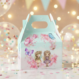 Fairy Party Garden Fairy Birthday Favor Box Geschenkschachtel