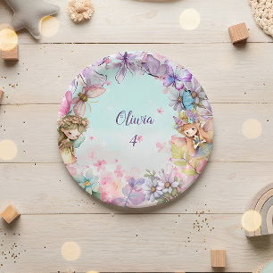 Fairy Party Garden Fairy Birthday Pappteller