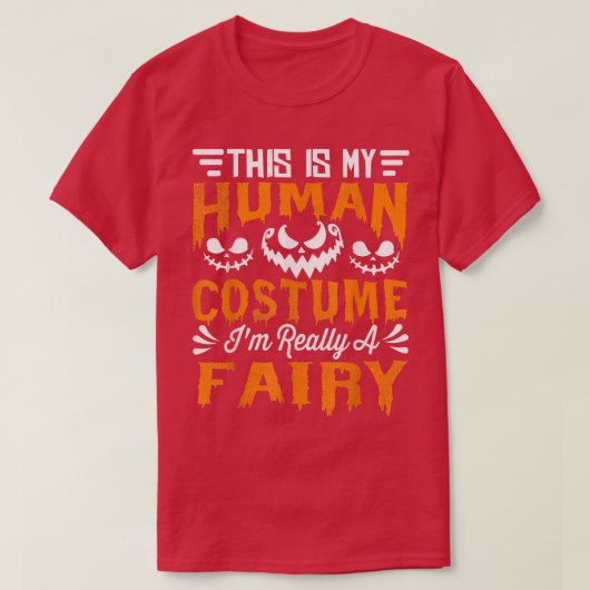 Fairy Party Human Costume Im wirklich a Fairy Funn T-Shirt (Design vorne)