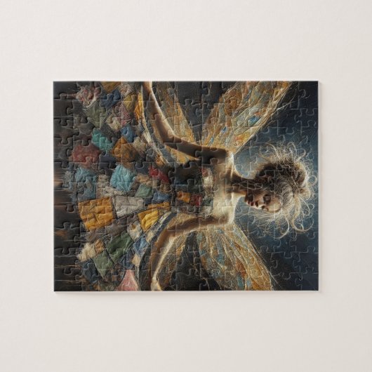 Fairy Patchwork Dress Puzzle (Horizontal)