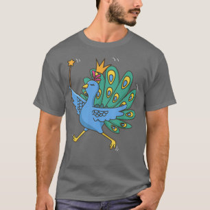Fairy Peacock Pfau Mystical Bird Peacock Fairy T-Shirt