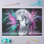 Fairy Pegasus Liebe Tissue Paper Seidenpapier (Basteln)