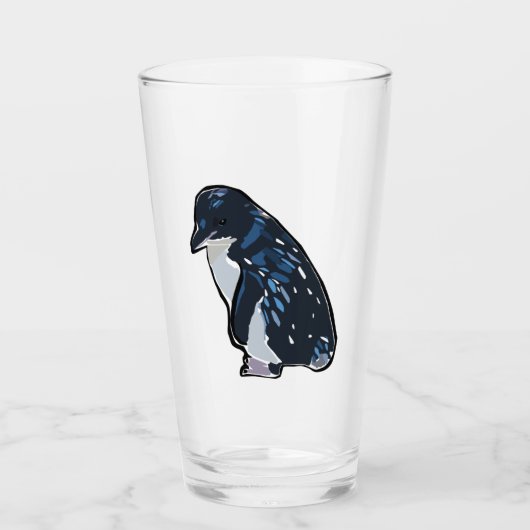 Fairy Penguin - Glass Tumbler (Vorderseite)