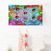 Fairy Personalisiert Character Geburtstagsbanner Banner (Insitu)