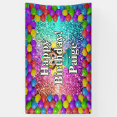 Fairy Personalisiert Character Geburtstagsbanner Banner (Vertikal)