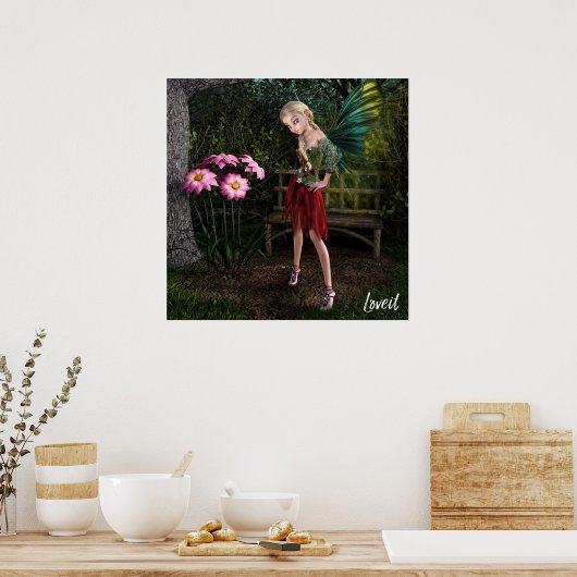 Fairy picken poster (Küche)