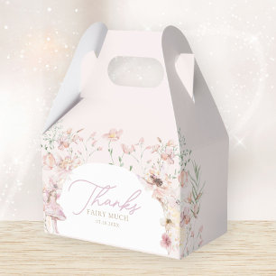 Fairy Pink Floral Girls Geburtstag Geschenkschachtel