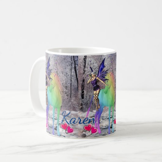 Fairy Pony Tasse (Vorderseite Links)