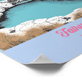 Fairy Pools, Schottland Poster (Ecke)