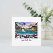 Fairy Pools Skye Scotland Karte (Stehend Vorderseite)