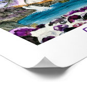 Fairy Pools Skye Scotland Poster (Ecke)