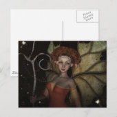 Fairy Postcard Postkarte (Vorne/Hinten)