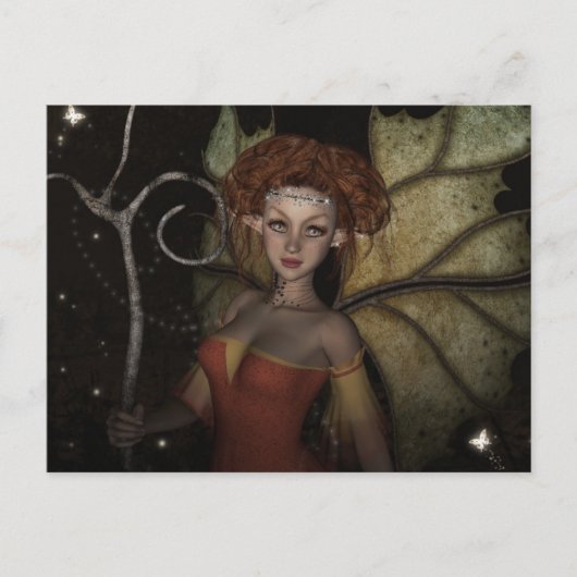Fairy Postcard Postkarte (Vorderseite)