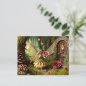Fairy Postcard Postkarte (Stehend Vorderseite)