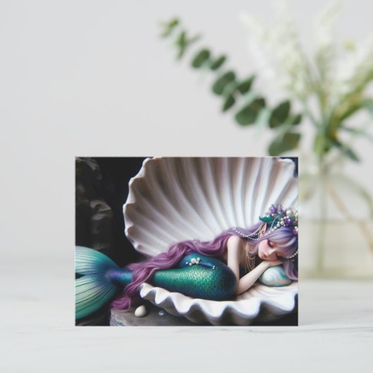 Fairy Postcard Postkarte (Stehend Vorderseite)