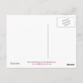 Fairy Postcard "Verstecken" von Molly Harrison Postkarte (Rückseite)