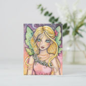 Fairy Postcard von Molly Harrison Postkarte (Stehend Vorderseite)
