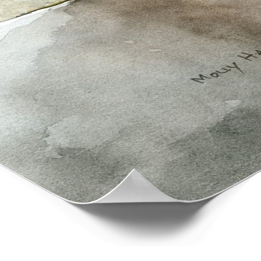 Fairy Poster Print von Molly Harrison (Ecke)