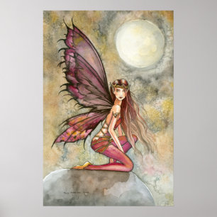 Fairy Poster Print von Molly Harrison
