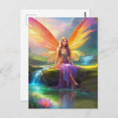 Fairy Postkarte (Vorne/Hinten)