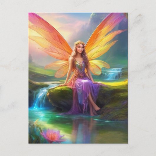 Fairy Postkarte (Vorderseite)