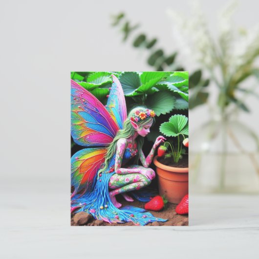 Fairy Postkarte (Stehend Vorderseite)