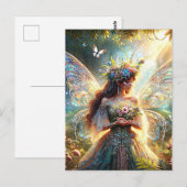 Fairy Postkarte (Vorne/Hinten)