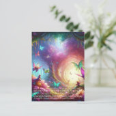 Fairy Postkarte (Stehend Vorderseite)