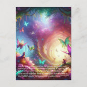 Fairy Postkarte (Vorderseite)