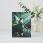 Fairy Postkarte (Stehend Vorderseite)