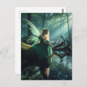 Fairy Postkarte (Vorne/Hinten)