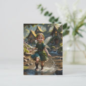 Fairy Postkarte (Stehend Vorderseite)