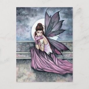 Fairy Postkarte 'Hiding' von Molly Harrison