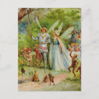Fairy Prince und Thumbelina im Zauberwald