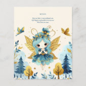 Fairy Princess 1. Geburtstag oder EDIT AGE Aquamar (Rückseite)