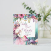 Fairy Princess 1. Geburtstag oder EDIT AGE Aquamar (Stehend Vorderseite)