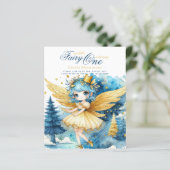 Fairy Princess 1. Geburtstag oder EDIT AGE Aquamar (Stehend Vorderseite)