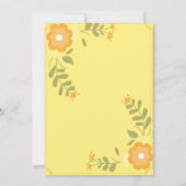 Fairy Princess Birthday Einladungskarte (Rückseite)