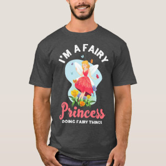 Fairy Princess Blume Wunderbarer Magier Magic Fan T-Shirt