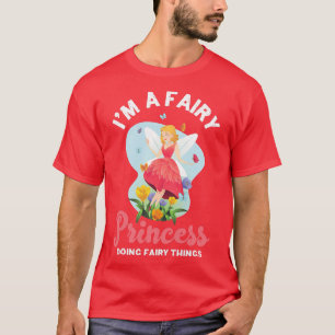 Fairy Princess Blume Wunderbarer Magier Magic Fan T-Shirt