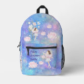 Fairy Princess Custom Bedruckter Rucksack (Vorderseite)
