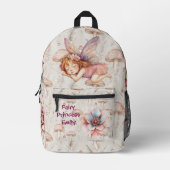 Fairy Princess Custom Bedruckter Rucksack (Vorderseite)