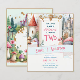 Fairy Princess Geburtstag 1. 2. 3.