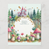 Fairy Princess Geburtstag 1. 2. 3. 4. Messe (Rückseite)