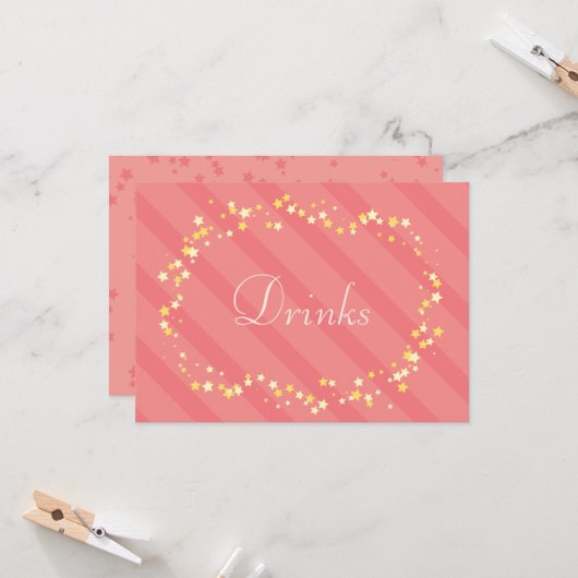 Fairy Princess Geburtstagsparty Dekorationstabelle Einladung (Vorderseite/Rückseite Beispiel)