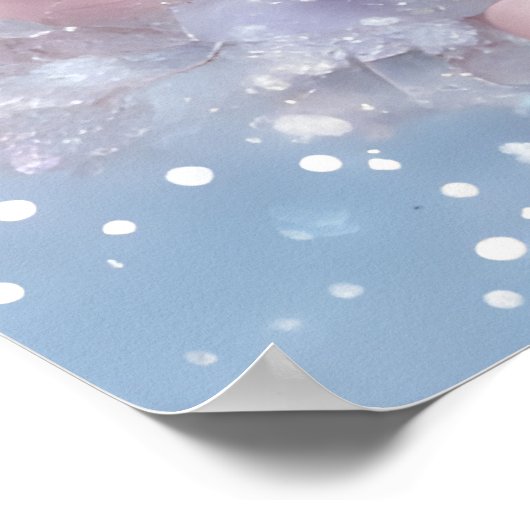 Fairy Princess Kitten Poster (Ecke)