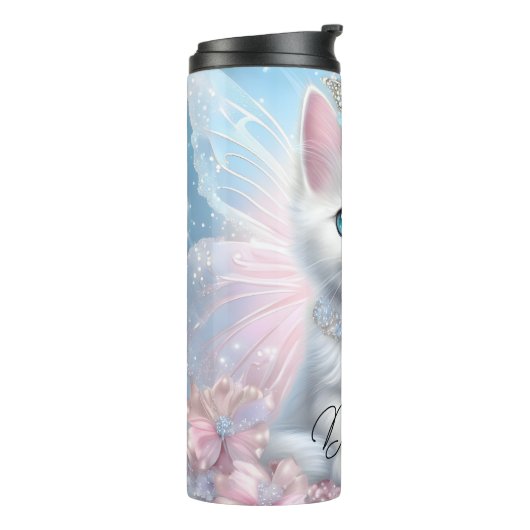 Fairy Princess Kitten Thermosbecher (Nach links gedreht)